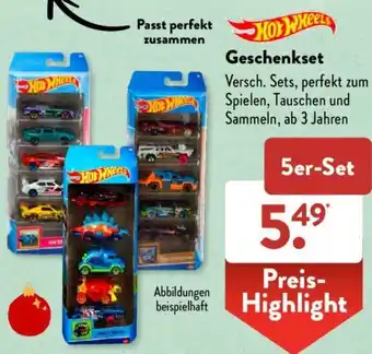 Aldi Süd Hot Wheels Geschenkset 5er-Set Angebot