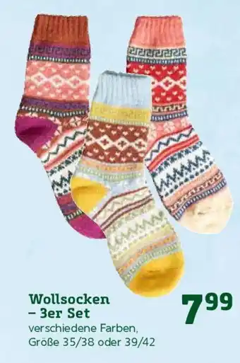 Pflanzen Kölle Wollsocken - 3er Set Angebot