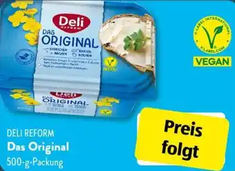 Aldi Süd DELI REFORM Das Original 500 g Packung Angebot