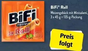 Aldi Süd BiFi Roll 135 g Packung Angebot