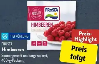 Aldi Süd FROSTA Himbeeren 400 g Packung Angebot