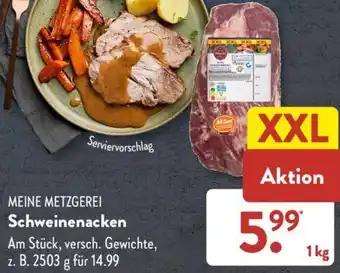 Aldi Süd MEINE METZGEREI Schweinenacken 1kg Angebot