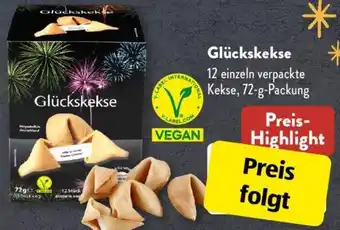 Aldi Süd Glückskekse 72 g Packung Angebot