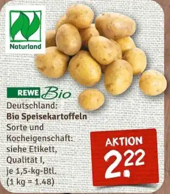 nahkauf Bio Speisekartoffeln 1.5kg Angebot