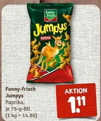 nahkauf Funny-frisch Jumpys Paprika, je 75-g-Btl. Angebot