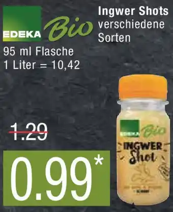 Marktkauf Edeka Bio Ingwer Shots 95 ml Flasche Angebot