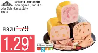 Marktkauf Gutfleisch Pasteten-Aufschnitt 100 g Angebot