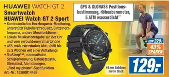 Expert Huawei Watch GT 2 Smartwatch Huawei Watch GT 2 Sport Angebot