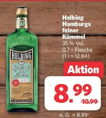 Combi Helbing Hamburgs feiner Kümmel 35 % Vol. 0,7-1-Flasche Angebot