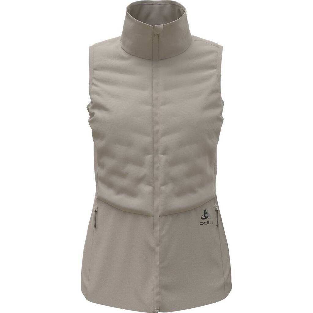 Intersport Odlo damen weste vest zeroweight insulator silver cloud l Angebot
