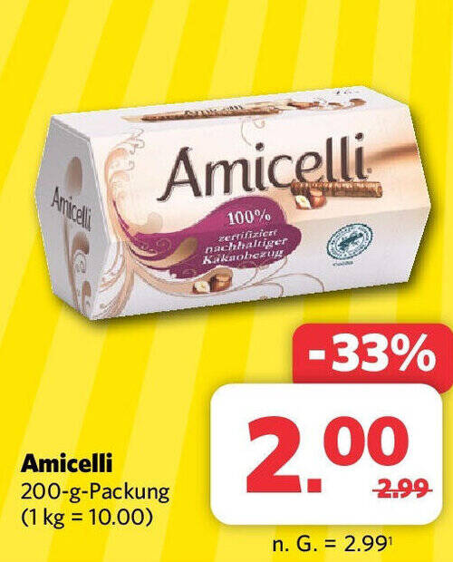 Combi Amicelli 200-g-Packung Angebot