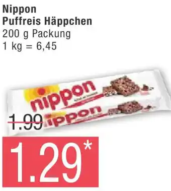 Marktkauf Nippon Puffreis Häppchen 200 g Packung Angebot