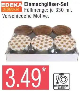 Marktkauf EDEKA zuhause Einmachgläser-Set Angebot