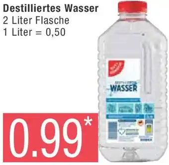 Marktkauf Gut & Günstig Destilliertes Wasser 2 Liter Flasche Angebot