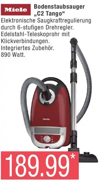 Marktkauf Miele Bodenstaubsauger ,,C2 Tango" Angebot