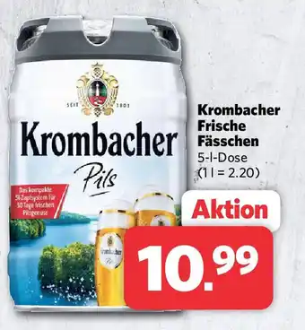 Combi Krombacher Frische Fässchen 5-1-Dose Angebot