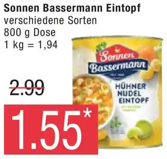 Marktkauf Sonnen Bassermann Eintopf 800 g Dose Angebot