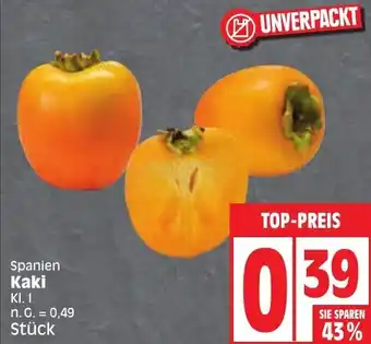 Edeka Spanien Kaki Angebot