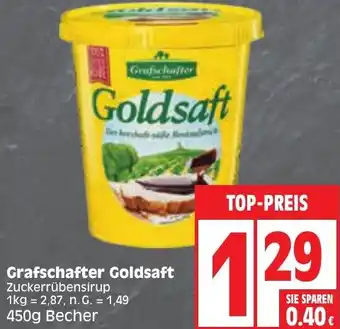 Edeka Grafschafter Goldsaft 450g Becher Angebot