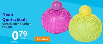 Action Neon Quetschball Angebot