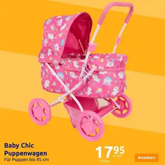 Action Baby Chic Puppenwagen Angebot