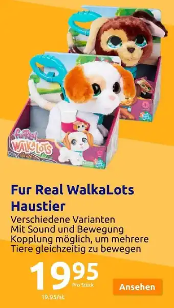 Action Fur Real WalkaLots Haustier Angebot