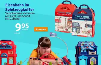 Action Eisenbahn im Spielzeugkoffer Angebot