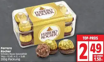 Edeka Ferrero Rocher 200 g Packung Angebot