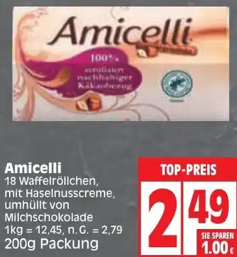 Edeka Amicelli 200 g Packung Angebot