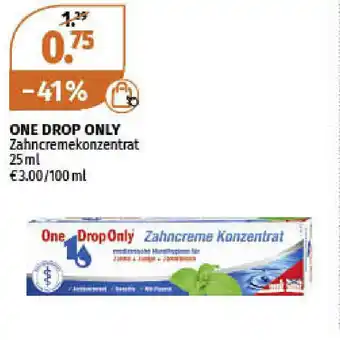 Müller One drop only 25ml Angebot