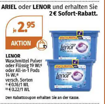 Müller Lenor Angebot