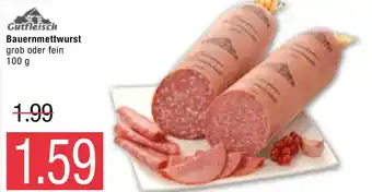 Marktkauf Gutfleisch Bauernmettwurst 100g Angebot