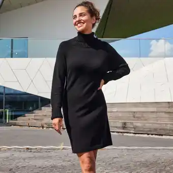 NKD Damen-strickkleid mit rollkragen Angebot