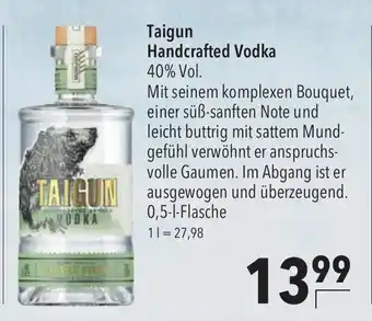 CITTI Markt Taigun Handcrafted Vodka 500ml Angebot