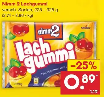 Netto Marken-Discount Storck Nimm 2 Lachgummi versch. Sorten, 225 - 325 g Angebot