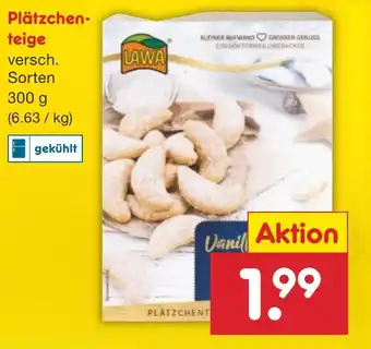 Netto Marken-Discount LAWA Plätzchenteige versch. Sorten 300 g Angebot