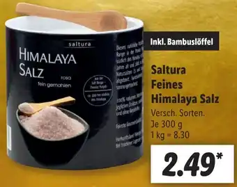 Lidl Saltura Feines Himalaya Salz 300 g Angebot