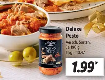 Lidl Deluxe Pesto 190 g Angebot