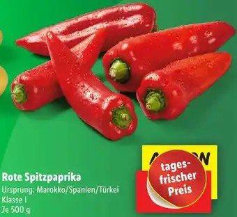 Lidl Rote Spitzpaprika 500 g Angebot