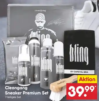 Netto Marken-Discount Cleangang Sneaker Premium Set 7-teiliges Set Angebot