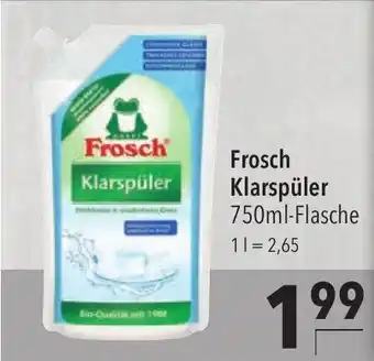 CITTI Markt Frosch Klarspuler 750ml Angebot