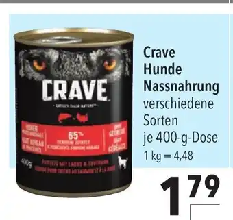 CITTI Markt Crave Hunde Nassnahrung 400g Angebot