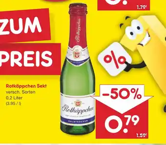 Netto Marken-Discount Rotkäppchen Sekt versch. Sorten 0,2 Liter Angebot