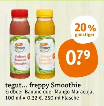 tegut tegut... freppy Smoothie 250ml Angebot