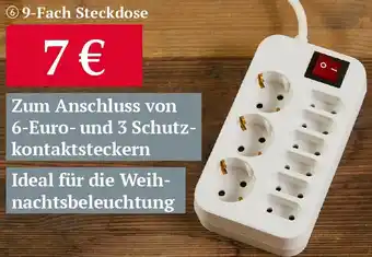 Woolworth 9-Fach Steckdose Angebot