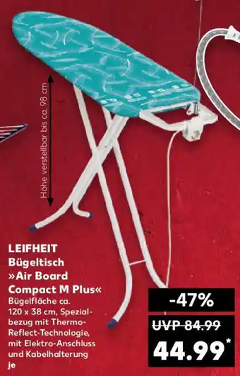 Kaufland LEIFHEIT Bügeltisch Air Board Compact M Plus Angebot