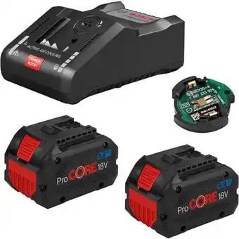 ManoMano Bosch procore starter-set 18v mit 2x 8,0 ah akkus, gcy 42 und ladegerät gal 18v Angebot