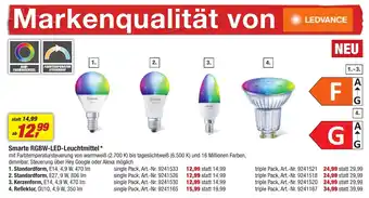 toom Baumarkt LEDVANCE Smarte RGBW-LED-Leuchtmittel Angebot