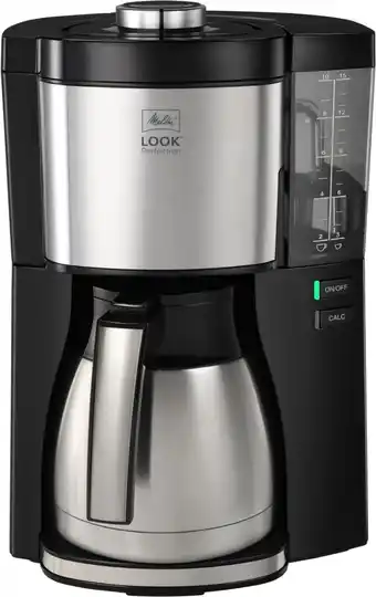 Euronics Melitta look therm perfection kaffeeautomat mit thermokanne schwarz Angebot