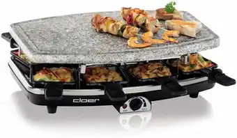 Euronics Cloer 6430 raclette schwarz Angebot